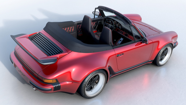 Ещё одна классика в углепластике: представлен 517-сильный Singer Turbo Study Cabriolet Ещё одна классика в углепластике: представлен 517-сильный Singer Turbo Study Cabriolet