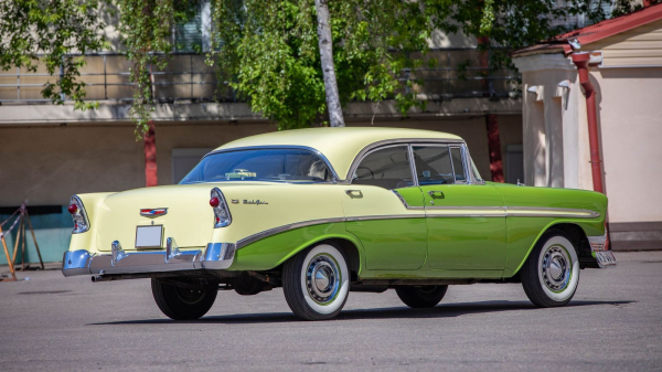 Шесть цилиндров, два цвета и ноль масляных фильтров: опыт владения Chevrolet Bel Air 1956 года Шесть цилиндров, два цвета и ноль масляных фильтров: опыт владения Chevrolet Bel Air 1956 года