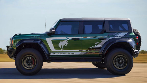 Быстрее, выше, сильнее: Hennessey VelociRaptor 500 Bronco превзошёл донора во всём Быстрее, выше, сильнее: Hennessey VelociRaptor 500 Bronco превзошёл донора во всём