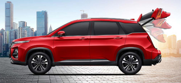 Обновленный кроссовер MG Hector отдалился от исходника Обновленный кроссовер MG Hector отдалился от исходника