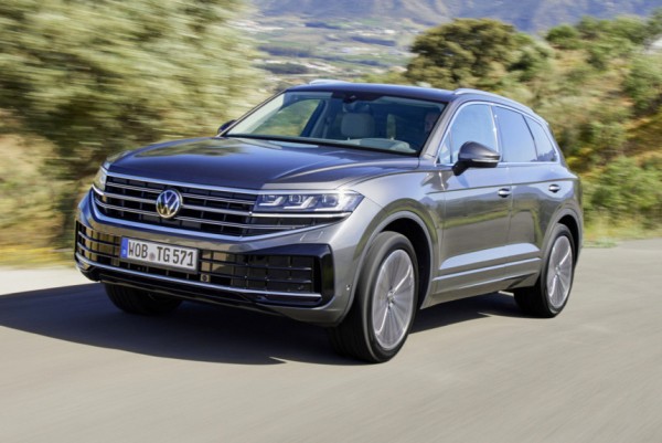 Volkswagen Touareg и светодиодный рестайлинг