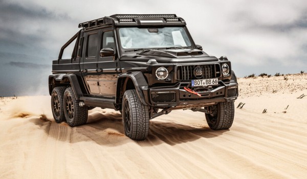 Brabus представил G-класс 6x6 в двух версиях Brabus представил G-класс 6x6 в двух версиях