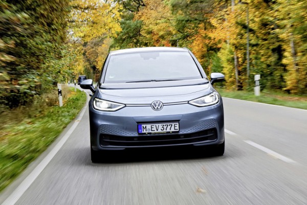 Электрический Volkswagen ID.3: ресурсный тест ADAC Электрический Volkswagen ID.3: ресурсный тест ADAC