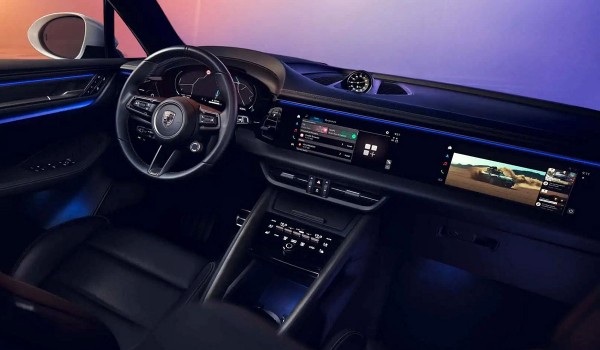 Porsche Macan второго поколения: показан интерьер Porsche Macan второго поколения: показан интерьер