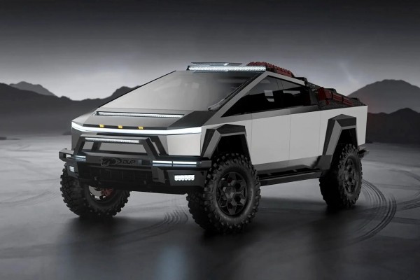 Tesla Cybertruck в тюнинге Unplugged Performance: ещё выше, ещё злее