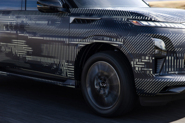 Новый Infiniti QX80 будет иметь V6 и пневмоподвеску