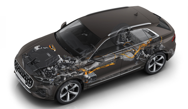 Подзаряжаемые гибриды Audi Q7 и Q8: мощнее и дальнобойнее Подзаряжаемые гибриды Audi Q7 и Q8: мощнее и дальнобойнее