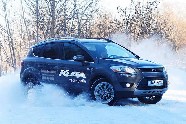 Экстремальное вождение автомобиля с передним приводом