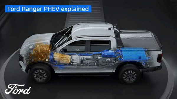 Пикап Ford Ranger обзавелся подзаряжаемой гибридной версией Пикап Ford Ranger обзавелся подзаряжаемой гибридной версией