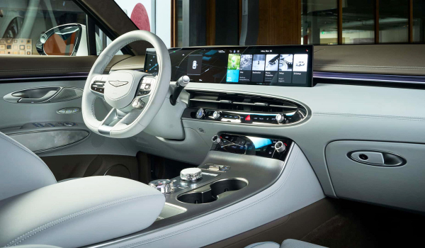 Обновленный Genesis Electrified GV70 станет дальнобойнее Обновленный Genesis Electrified GV70 станет дальнобойнее