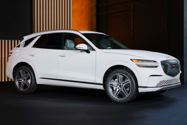 Обновленный Genesis Electrified GV70 станет дальнобойнее Обновленный Genesis Electrified GV70 станет дальнобойнее