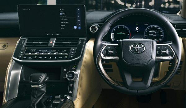 Внедорожнику Toyota Land Cruiser 300 улучшили электронику