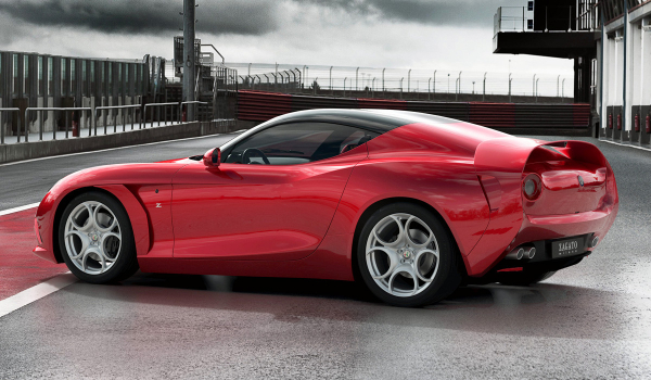 Alfa Romeo 8C DoppiaCoda Zagato и связь времен Alfa Romeo 8C DoppiaCoda Zagato и связь времен
