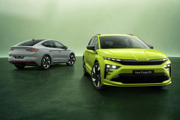 Skoda Enyaq RS обновлена вслед за базовой моделью Skoda Enyaq RS обновлена вслед за базовой моделью