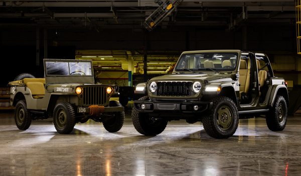Ностальгический Jeep Wrangler по мотивам Виллиса: не только для США Ностальгический Jeep Wrangler по мотивам Виллиса: не только для США