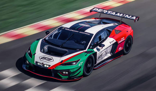 Гоночный Lamborghini Temerario GT3: без гибридного довеска
