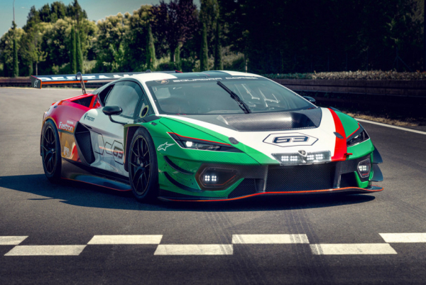 Гоночный Lamborghini Temerario GT3: без гибридного довеска