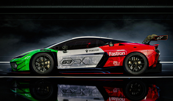 Гоночный Lamborghini Temerario GT3: без гибридного довеска