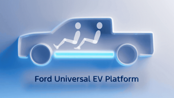 Ford готовит дешевый электропикап и новый тип конвейера Ford готовит дешевый электропикап и новый тип конвейера