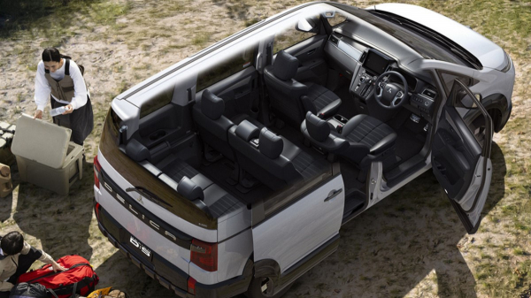 Минивэн Mitsubishi Delica D:5 обновился во второй раз