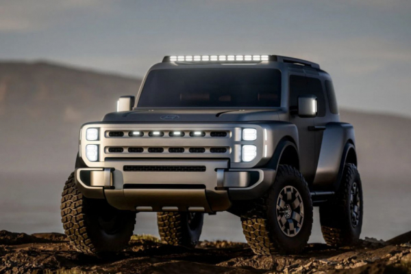 Показан концепт рамного вездехода Hyundai Boulder Показан концепт рамного вездехода Hyundai Boulder