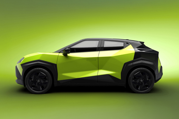Nissan превратил Juke в угловатый электромобиль