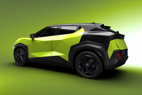 Nissan превратил Juke в угловатый электромобиль