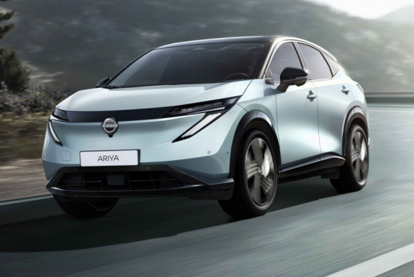 Обновленный кроссовер Nissan Ariya добрался до Европы