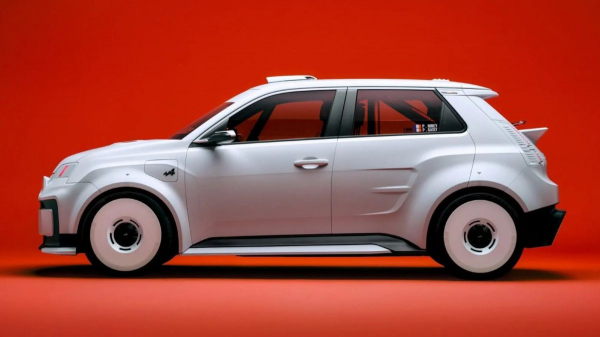 Alpine Lacoste A290 Rallye: гламурный раллийный электрокар